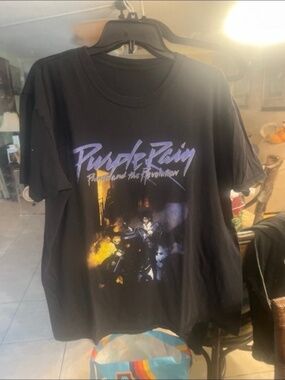 Prince Prince Purple Rain Mens T-shirt size 2xl